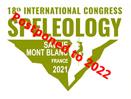 The 18th International Congress of Speleology﻿ is postponed to 2022